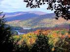 view of Hudson River from Catskill Mountains