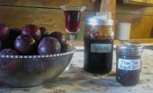 Plum wine, Plum Lekvar and Plum Jam